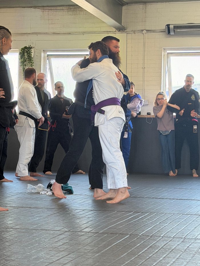Purple belt · April 25, 2026 · Promoted by Jon Wellstead