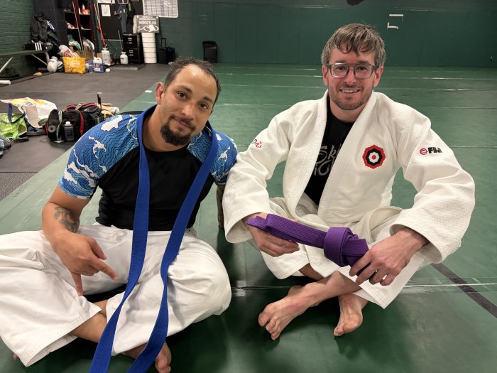 Purple belt · April 24, 2026 · Promoted by Kyle Baker