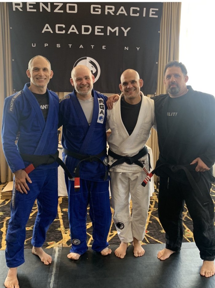 Black belt 1st degree · April 25, 2026 · Promoted by Bruno Tostes