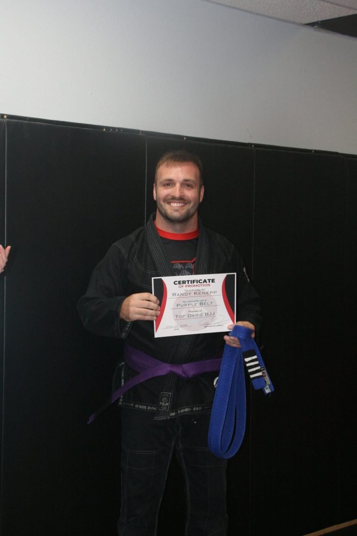Purple belt · April 25, 2026 · Promoted by Dayvon  McCarrell