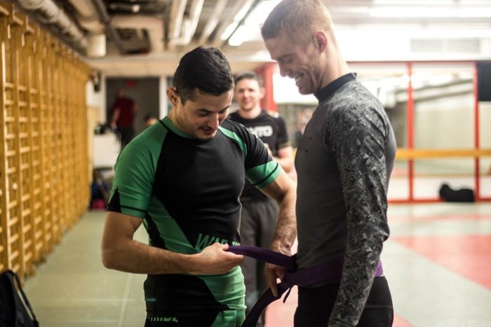 Purple belt · April 10, 2017 · Promoted by Patrick Beaudoin Larocque