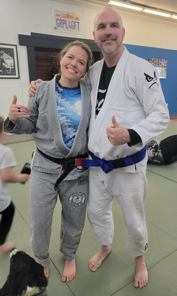 Blue belt · April 26, 2026 · Promoted by Missy Baize