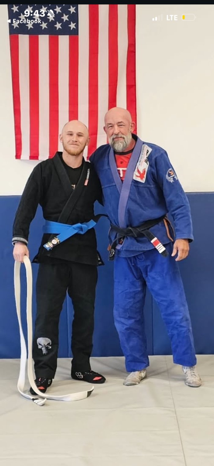 Blue belt · April 27, 2026 · Promoted by Bryan Baldwin