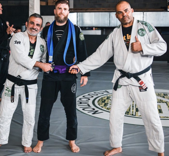 Purple belt · August 23, 2025 · Promoted by Brad Cuffey