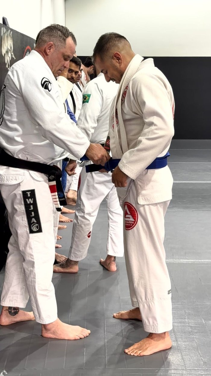 Blue belt · April 17, 2026 · Promoted by Mauricio Maycotte