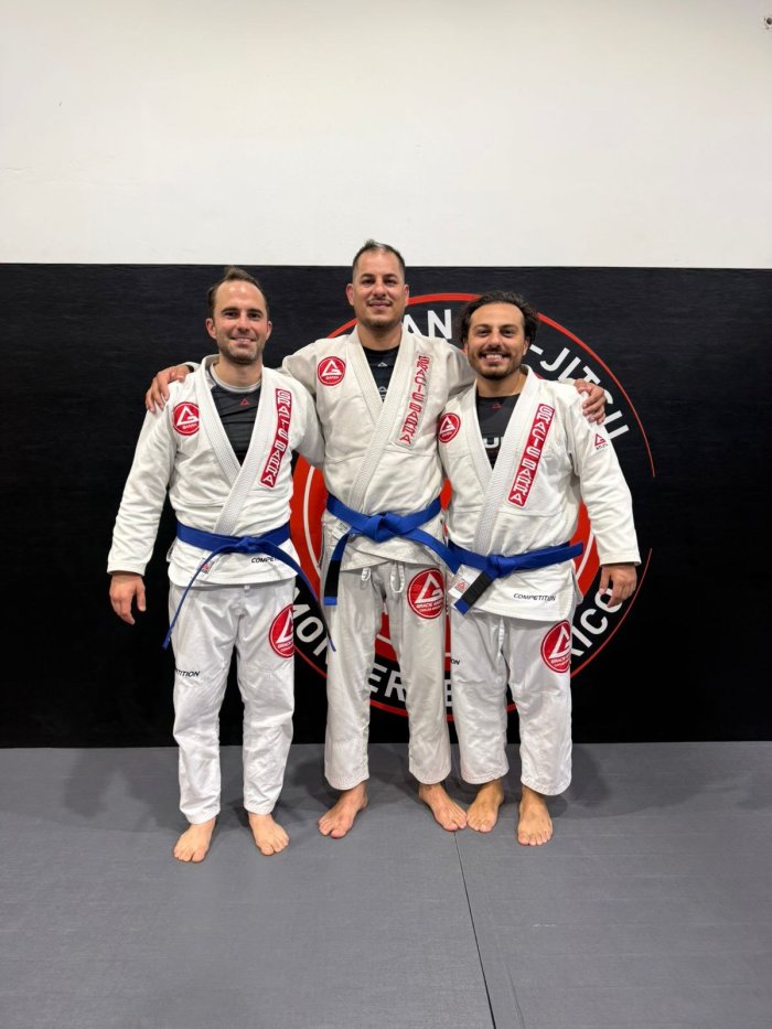Blue belt · April 17, 2026 · Promoted by Mauricio Maycotte