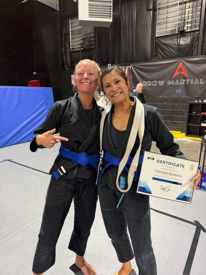 Blue belt · April 18, 2026 · Promoted by Anthony Jones