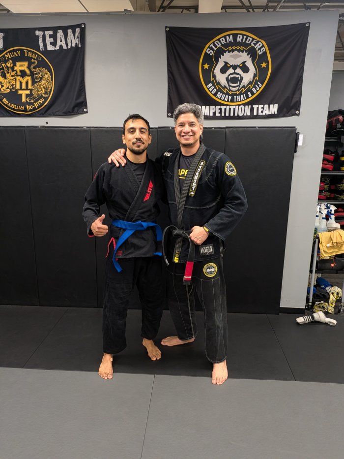 Blue belt · April 20, 2026 · Promoted by Radcliff Durousseau