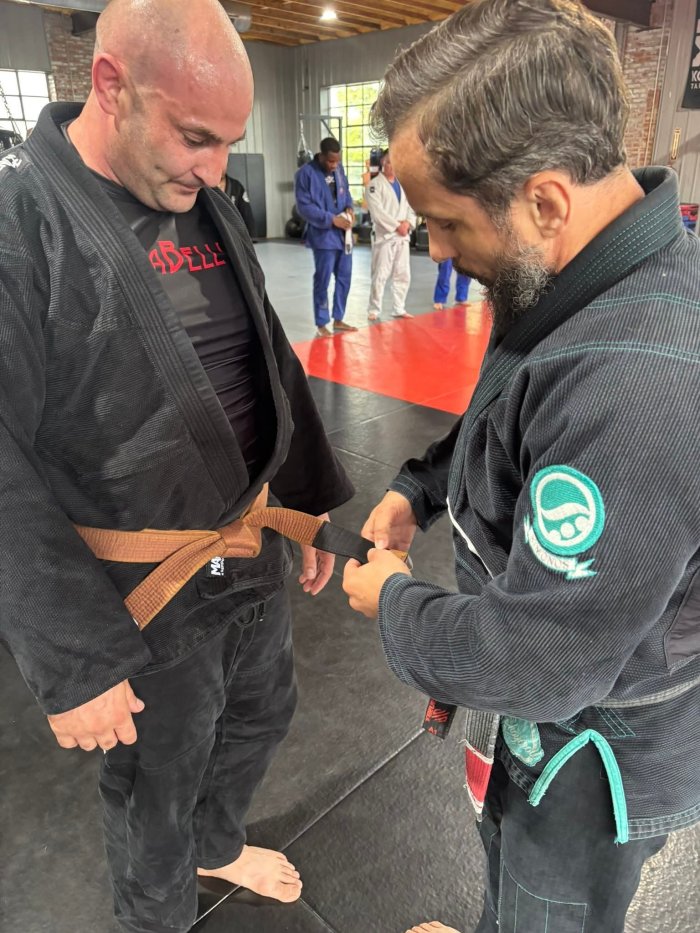 Brown belt · September 29, 2025 · Promoted by Frank Rodriguez