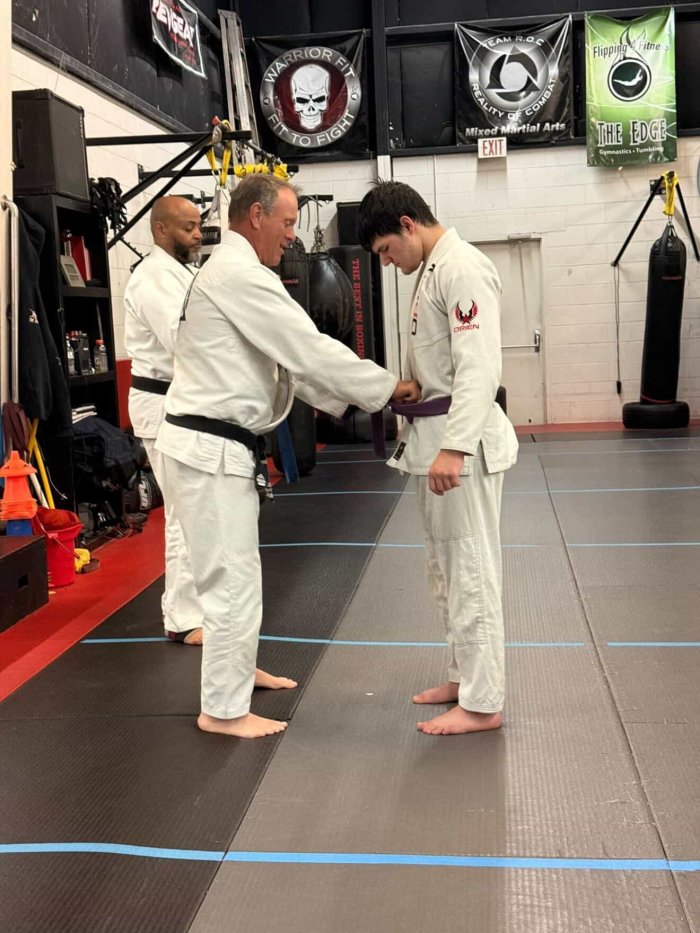 Purple belt · May 2, 2026 · Promoted by Troy Champney
