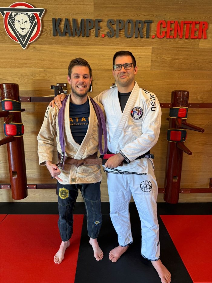 Brown belt · May 2, 2026 · Promoted by Maximilian Alkofer