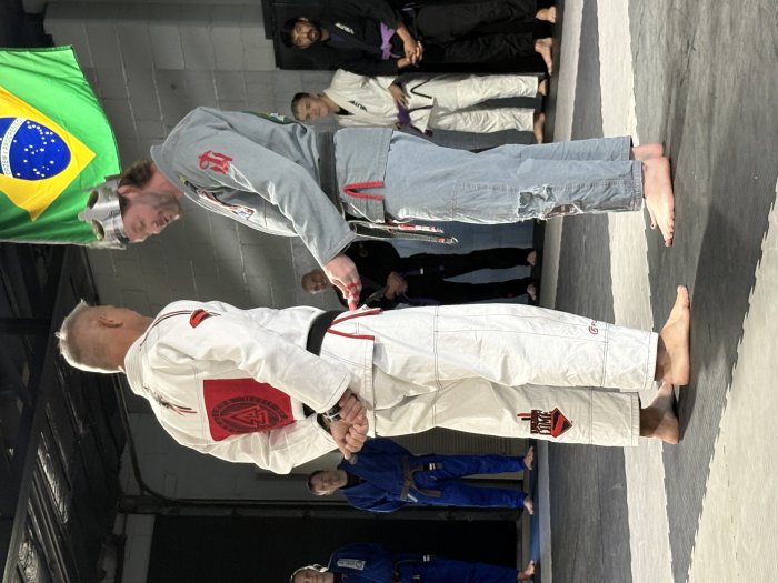 Black belt 1st degree · May 2, 2026 · Promoted by Tom Deblass