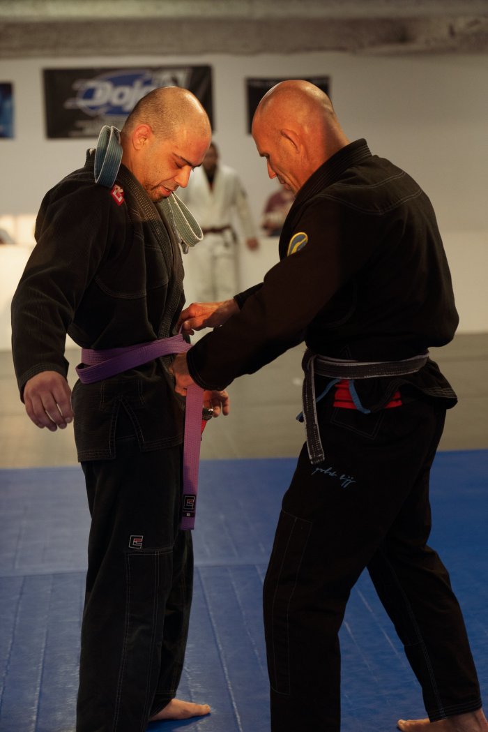 Purple belt · April 30, 2026 · Promoted by Len Sonia