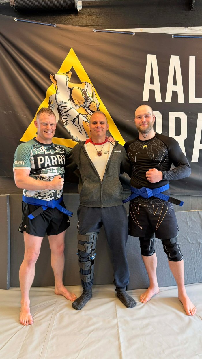 Blue belt · May 3, 2026 · Promoted by Robert Vingsnes
