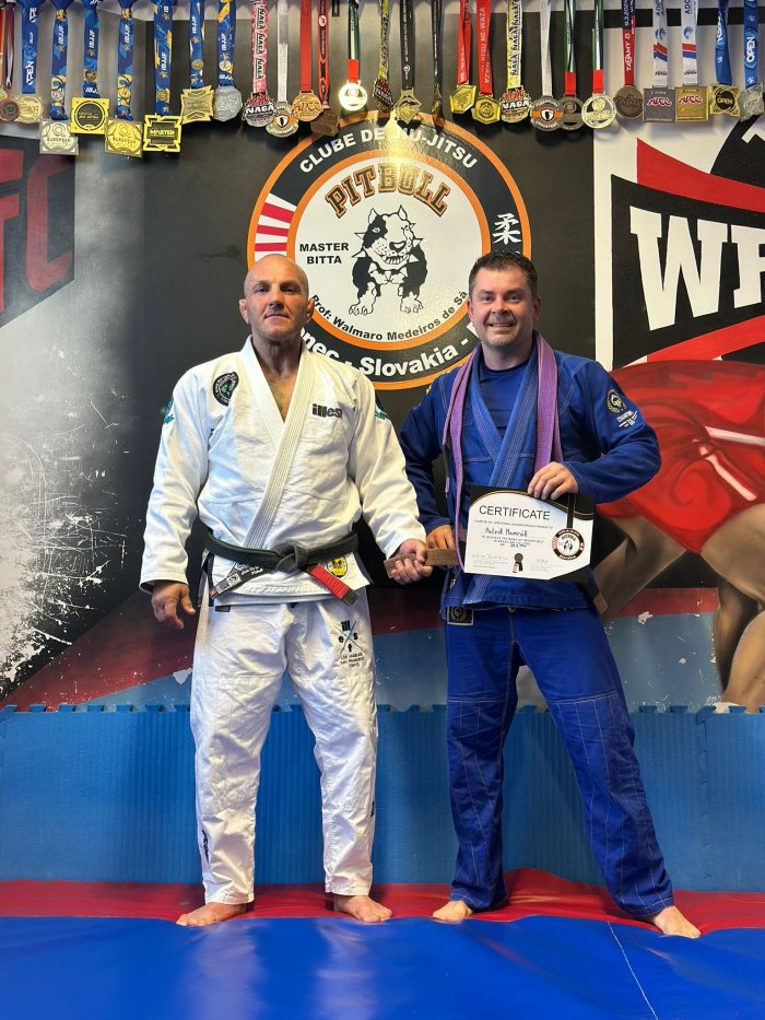 Brown belt · April 24, 2026 · Promoted by Martin Sitar