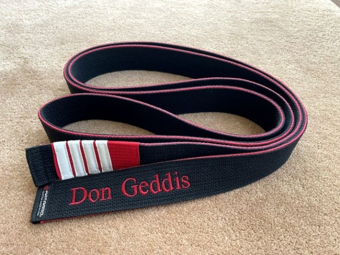 4th degree black belt