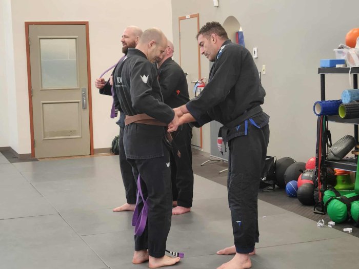 Brown belt · May 2, 2026 · Promoted by Sebastien Dube