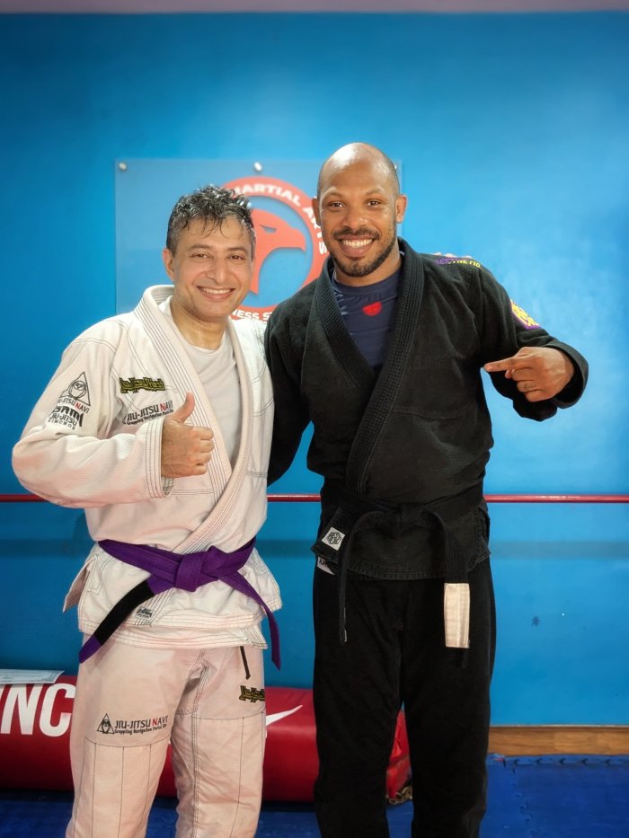 Purple belt · May 3, 2026 · Promoted by Professor Jair Bomfim Da Silva Cummins