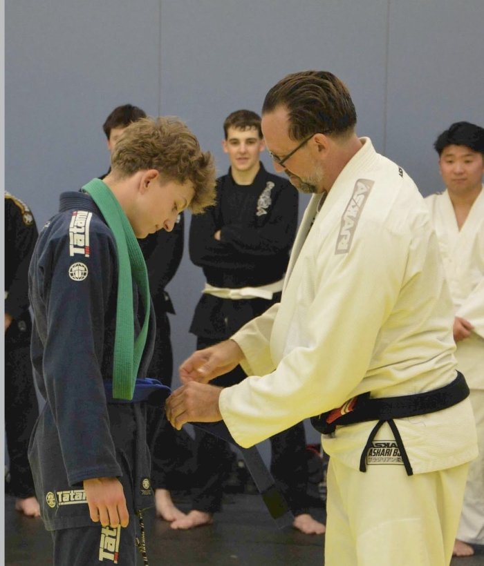 Blue belt · May 3, 2026 · Promoted by Jeroen Putzeys