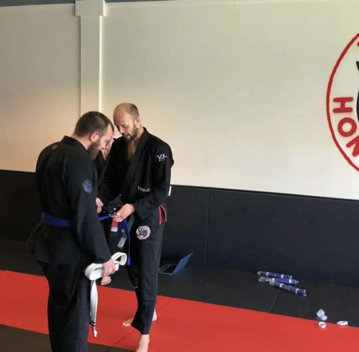 Blue belt · July 8, 2023 · Promoted by Brian Van Miltenburg