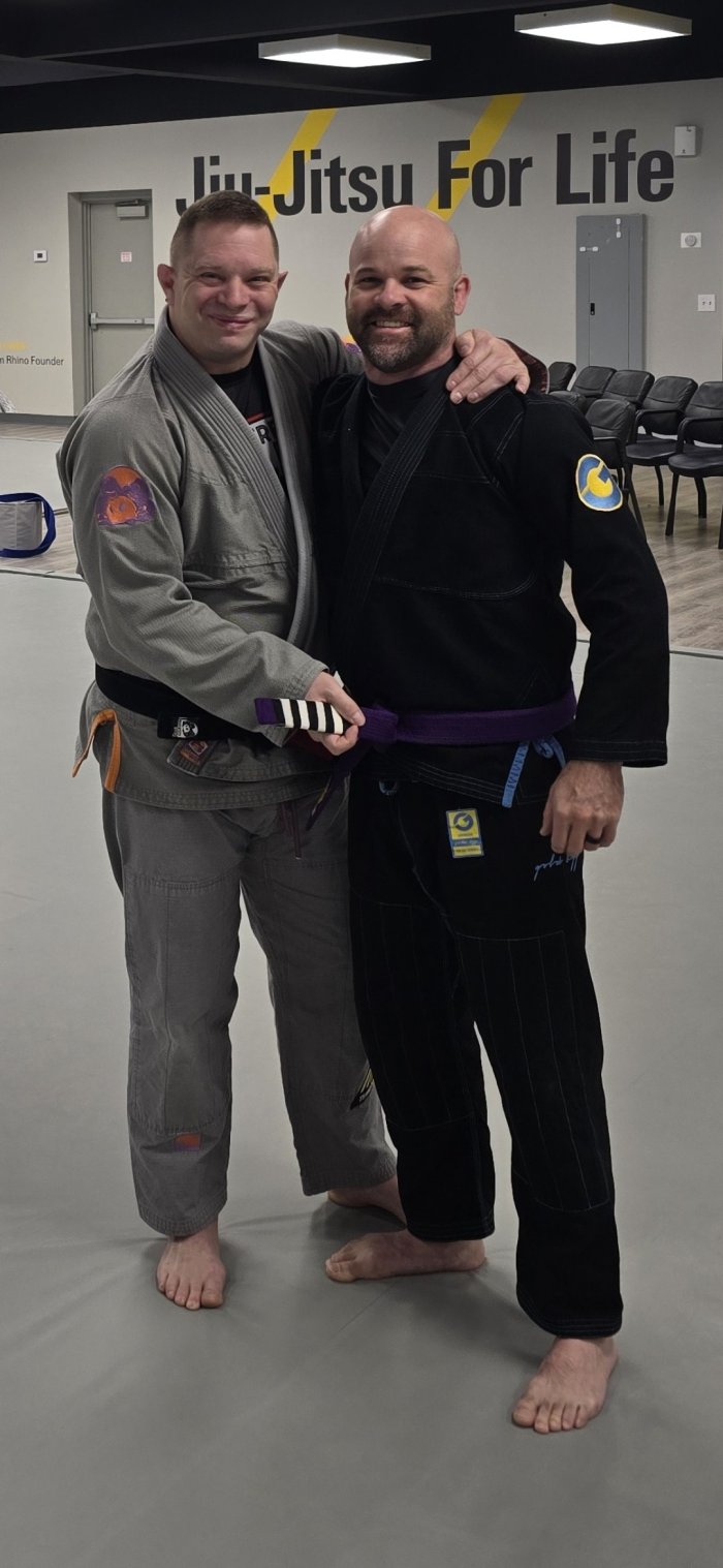 Purple belt · March 30, 2024 · Promoted by Joshua Arentz