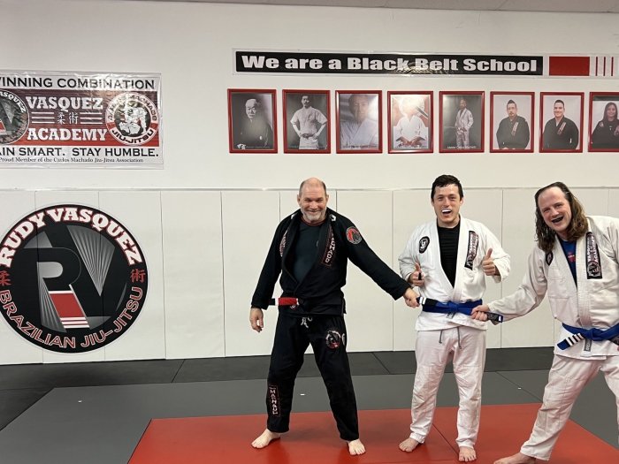 Blue belt · March 8, 2025 · Promoted by Rodolfo Vasquez