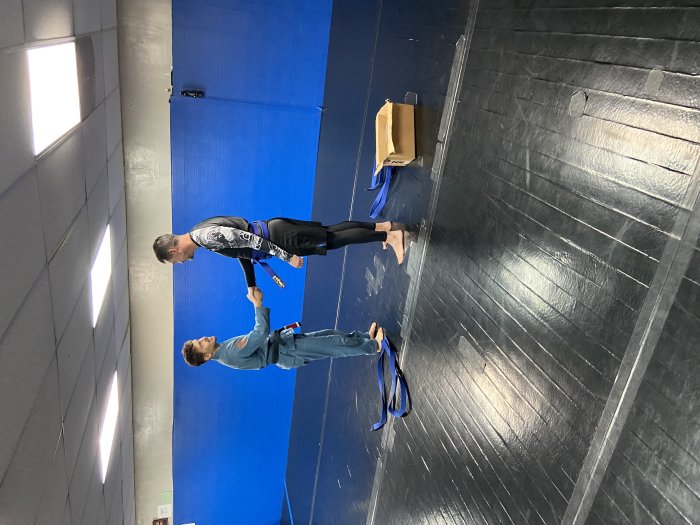 Blue belt · October 2, 2025 · Promoted by Cameron Cordova