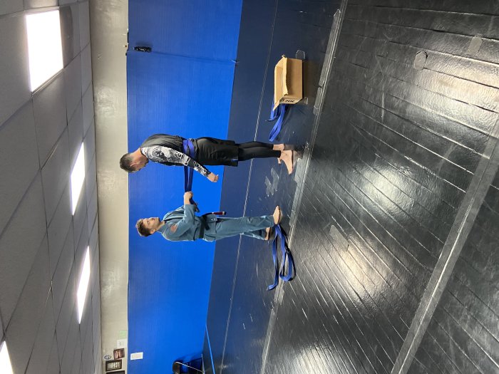 Blue belt · October 2, 2025 · Promoted by Cameron Cordova