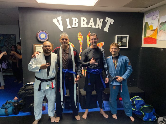 Blue belt · October 2, 2025 · Promoted by Cameron Cordova