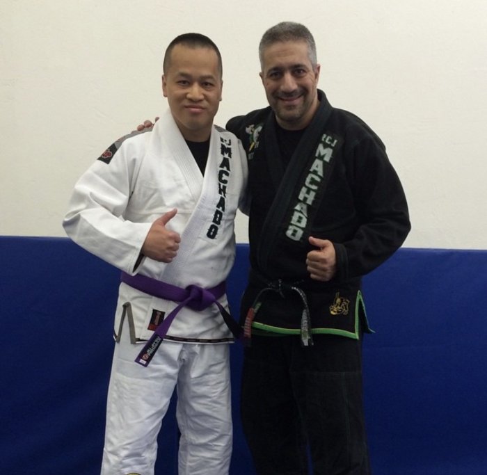 Purple belt · February 28, 2015 · Promoted by Roger Machado