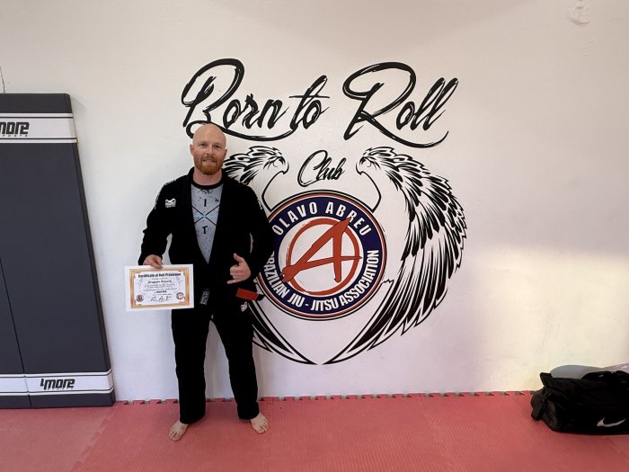 Black belt · May 8, 2026 · Promoted by Olavo Abreu
