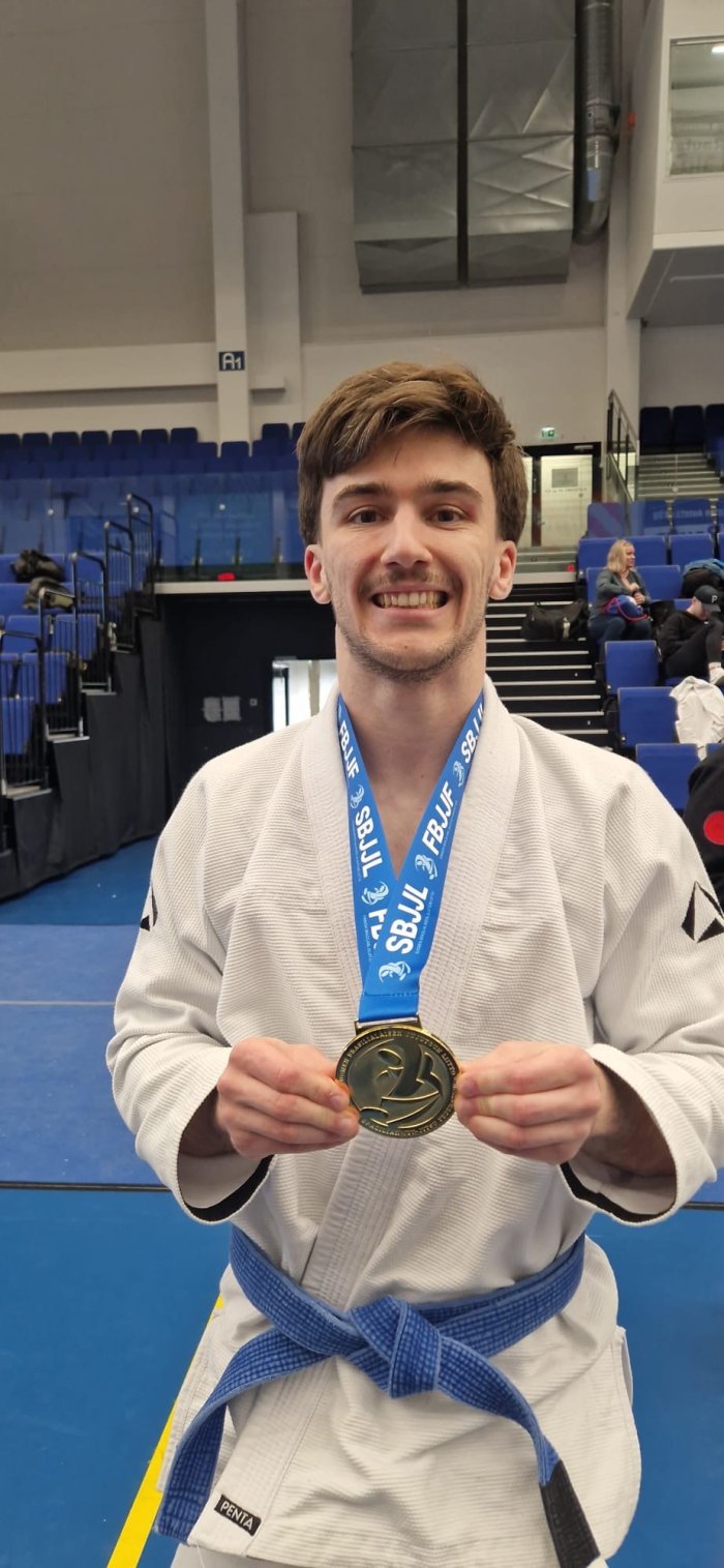 Gold at Teams BJJ Finnish Open