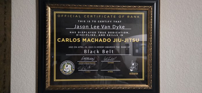 Black belt · April 29, 2025 · Promoted by Carlos Machado