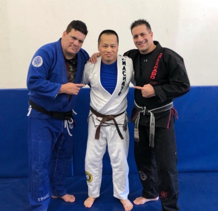 Masters Rigan and Roger Machado
