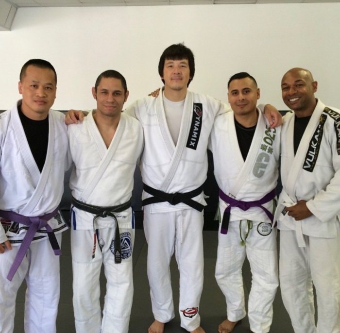 Henry Akins seminar at Javier Vasquez' academy