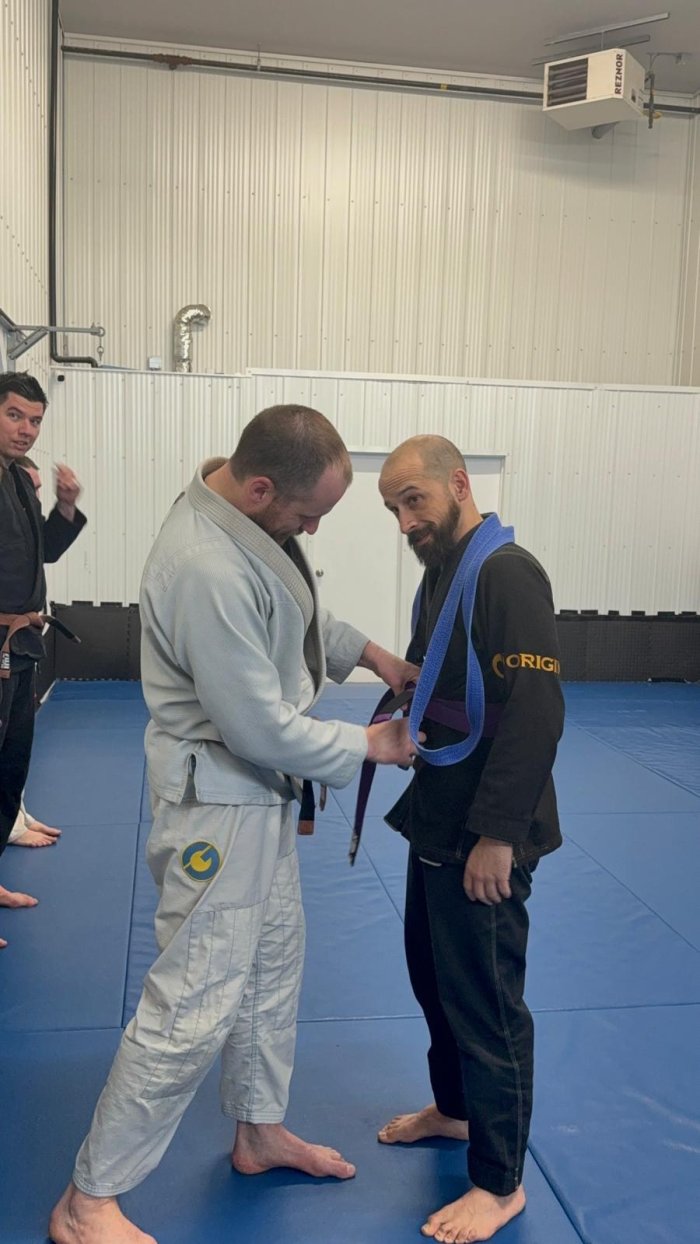 Purple belt · March 7, 2026 · Promoted by James Mackinnon