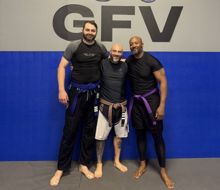 Purple belt · October 20, 2025 · Promoted by Jay Bell