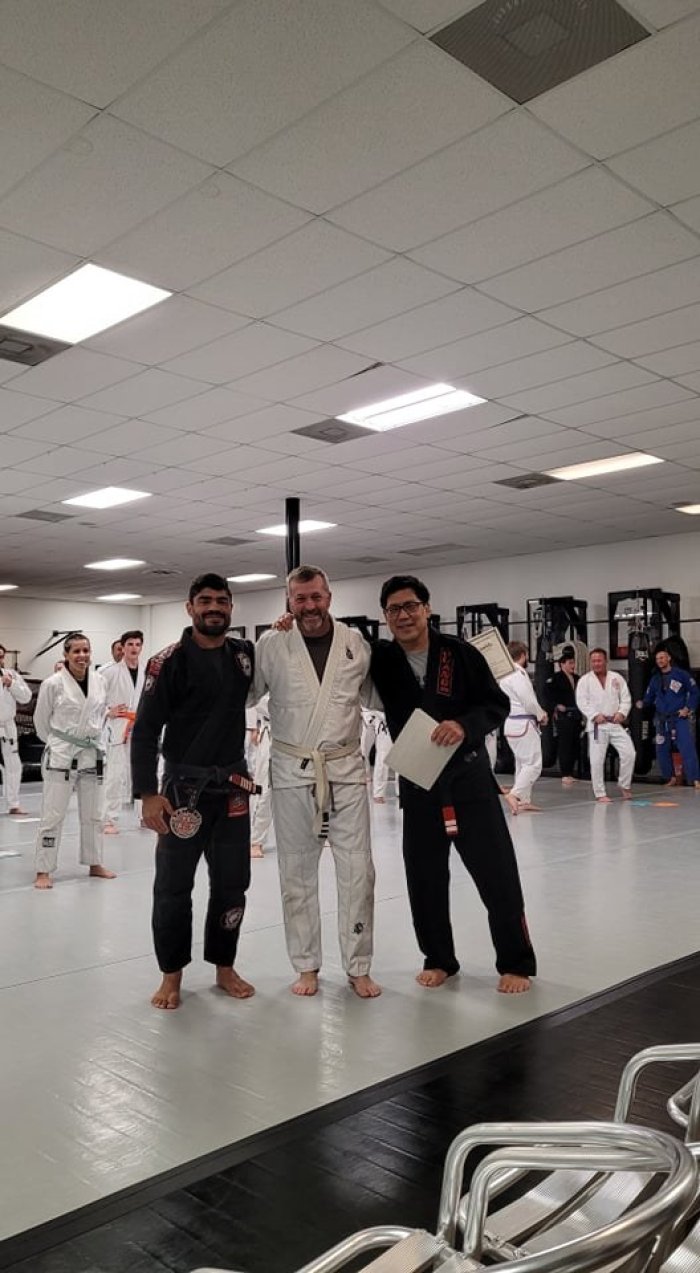 Blue belt · December 13, 2021 · Promoted by Niall Yamane