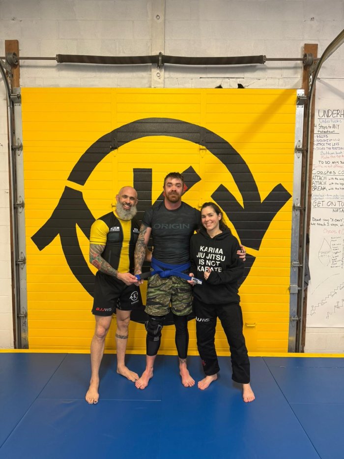 Blue belt · December 27, 2025 · Promoted by Raechel Bandurchin