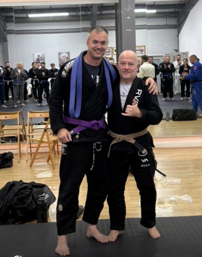 Purple belt · August 31, 2025 · Promoted by Jon powel