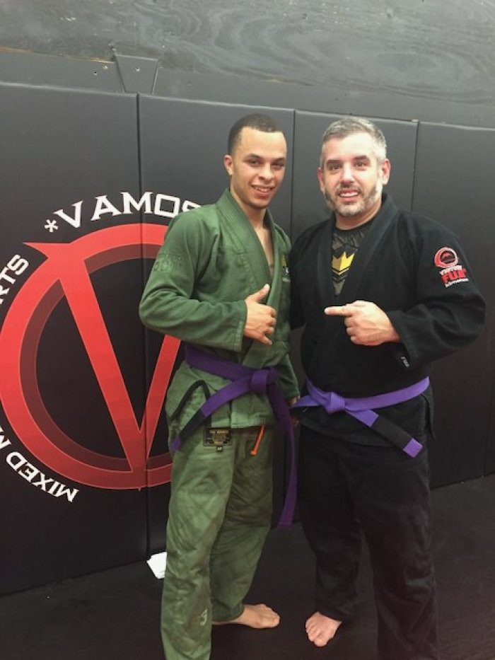 Purple belt · September 12, 2015 · Promoted by Alex Vamos