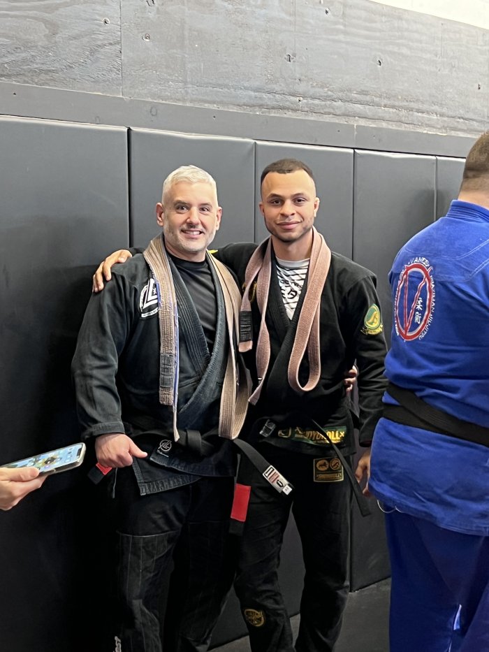 Black belt · April 16, 2022 · Promoted by Chris and Alex Vamos