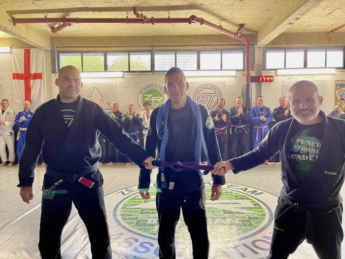 Purple belt · July 29, 2022 · Promoted by Alain Pozo