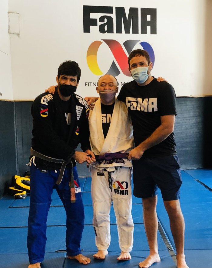 Purple belt · December 30, 2020 · Promoted by Robyn Goudy
