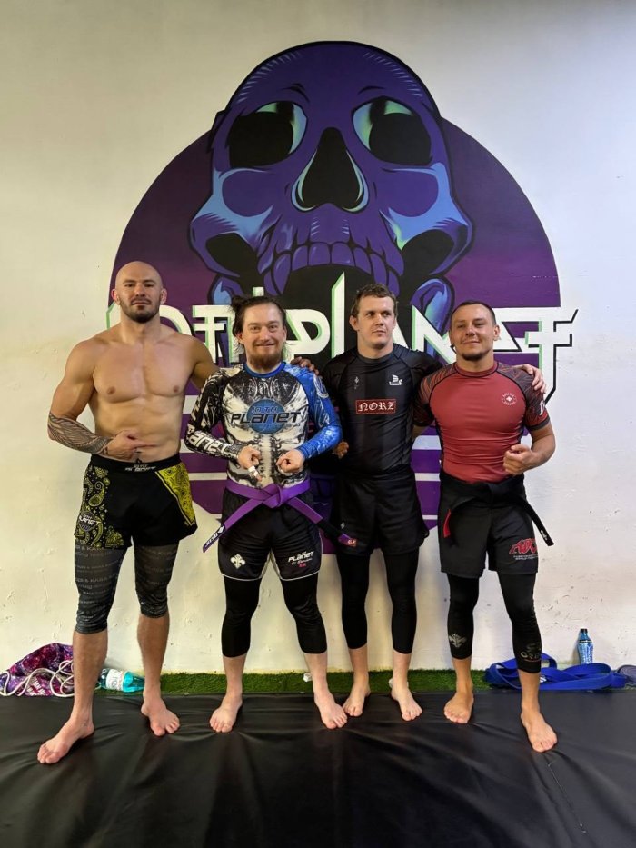 Purple belt · May 17, 2026 · Promoted by Max Nedoschak