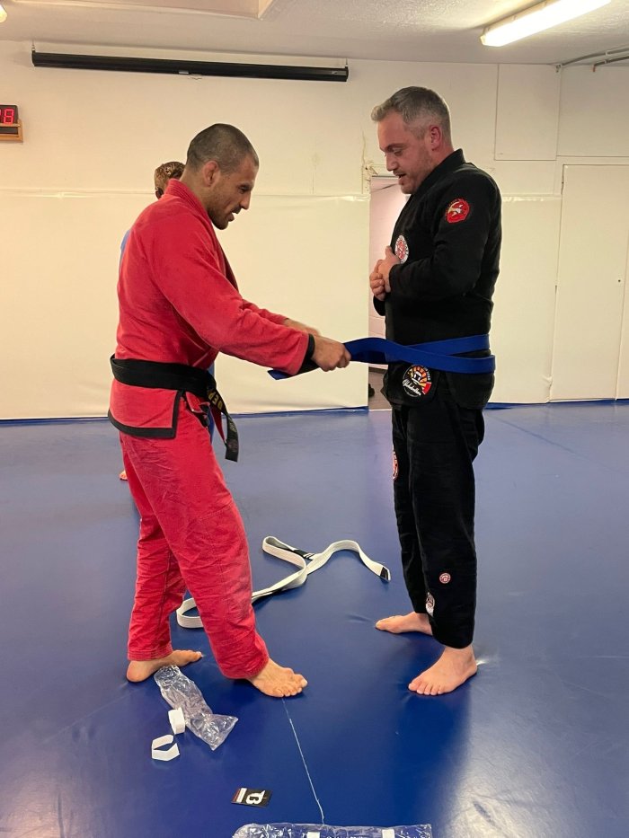 Blue belt · March 5, 2026 · Promoted by Wim Deputter