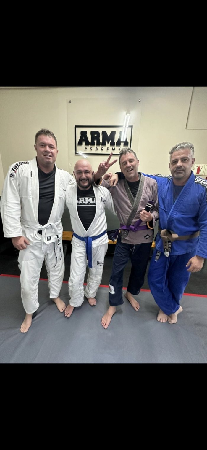 Purple belt · July 11, 2024 · Promoted by Neville Heath