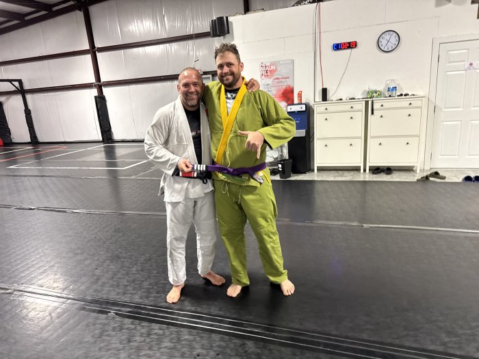 Purple belt · May 1, 2024 · Promoted by Ryan Grandon