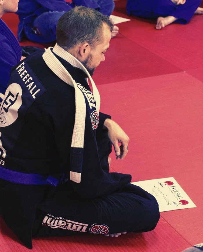 Blue belt · June 26, 2016 · Promoted by Mike Roberts—Freefall MMA, 2nd Degree under Claudio França