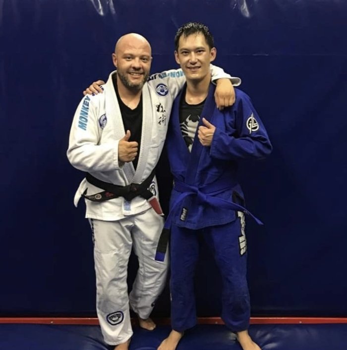 Blue belt · January 31, 2019 · Promoted by Neville Heath
